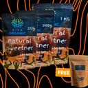 Natural sweetner cane Jaggery Powder 222g pack