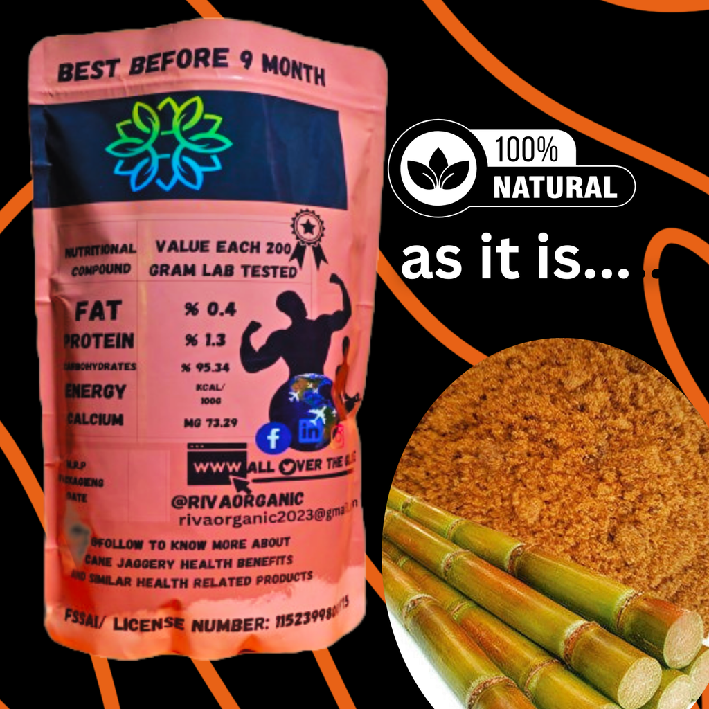 natural cane Jaggery Powder 1 Kg 